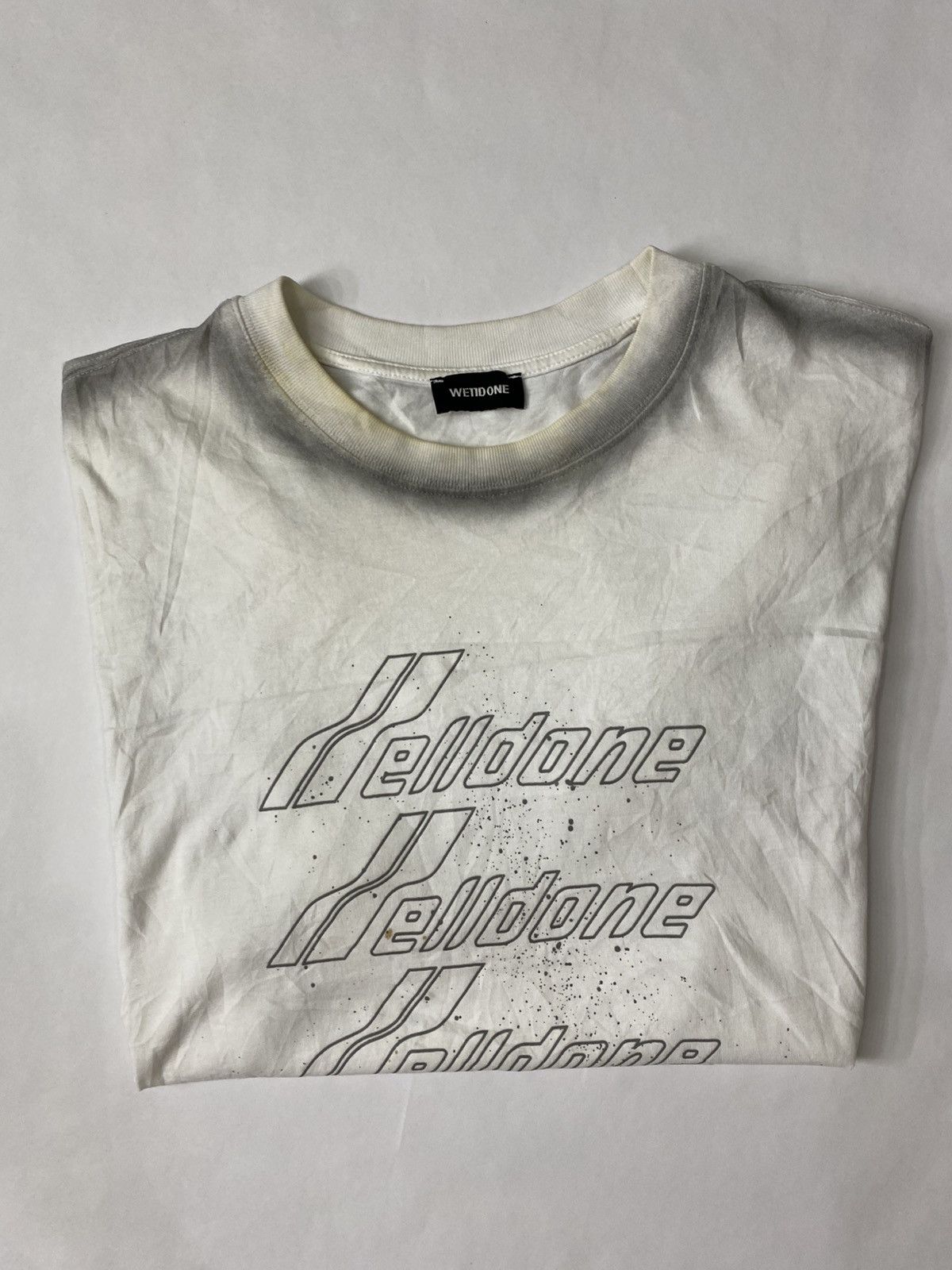 WE11DONE WE11DONE TEE. Size US L / EU 52-54 / 3 - 16 Thumbnail
