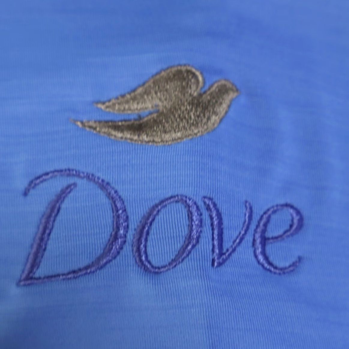Callaway VINTAGE Callaway Dove Soap Stretch Polyester Solid Polo Shirt Blue Men's L Size US L / EU 52-54 / 3 - 6 Thumbnail