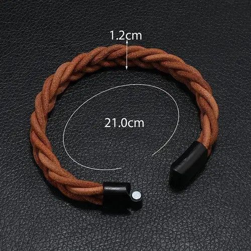 Jewelry Leather Rope Bracelet Size ONE SIZE - 4 Thumbnail
