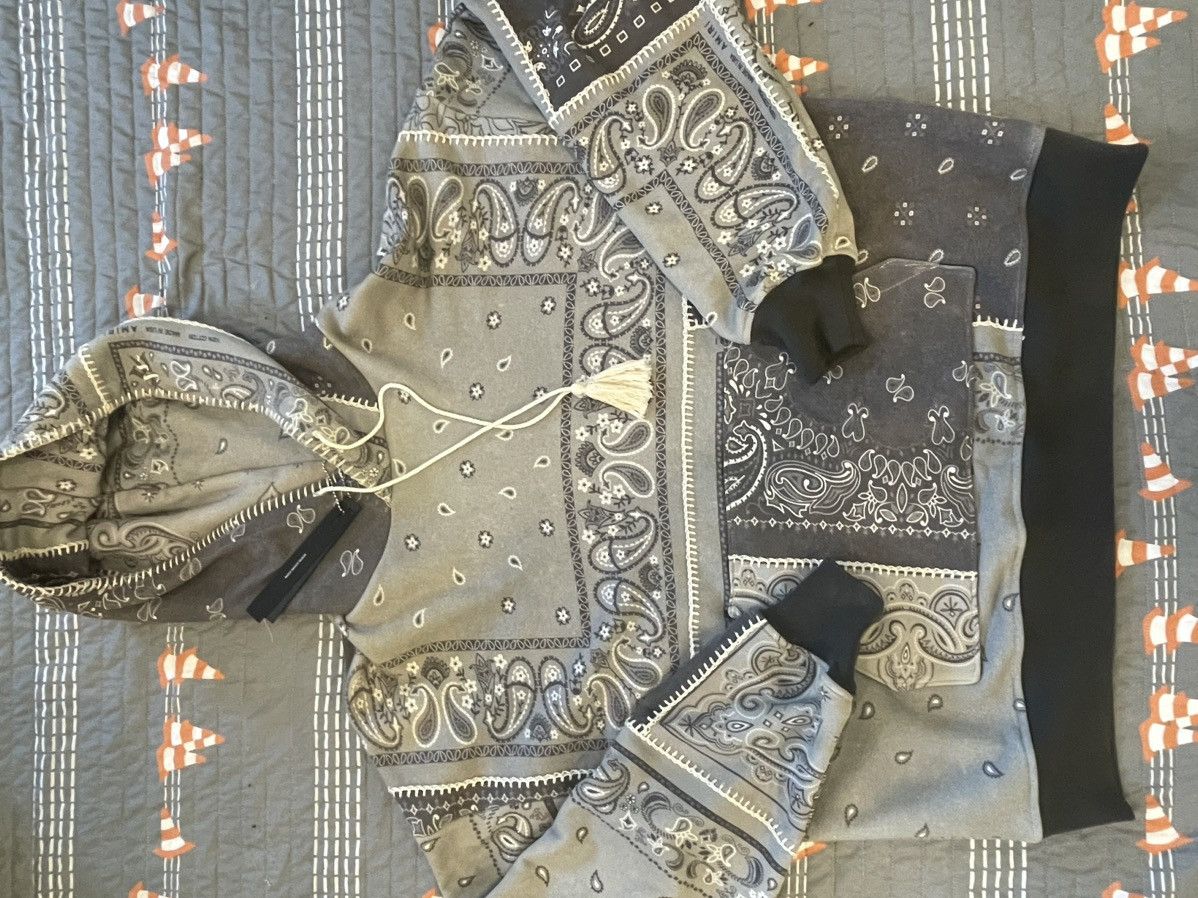 Amiri Amiri Oversized Bandana Recon Hoodie S Size US S / EU 44-46 / 1 - 8 Thumbnail