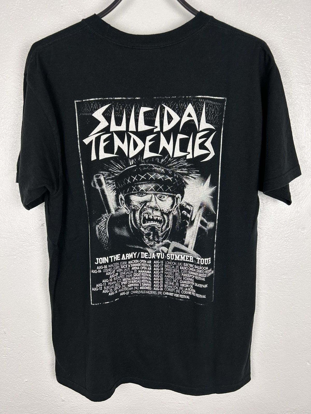 Band Tees Vintage Suicidal Tendencies Join The Army Deja Vu Tour Tee Size US M / EU 48-50 / 2 - 1 Thumbnail