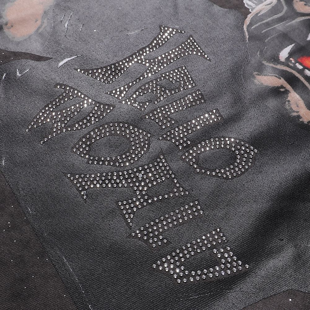 Japanese Brand Scary characters bling rhinestones shirt Size US S / EU 44-46 / 1 - 4 Thumbnail