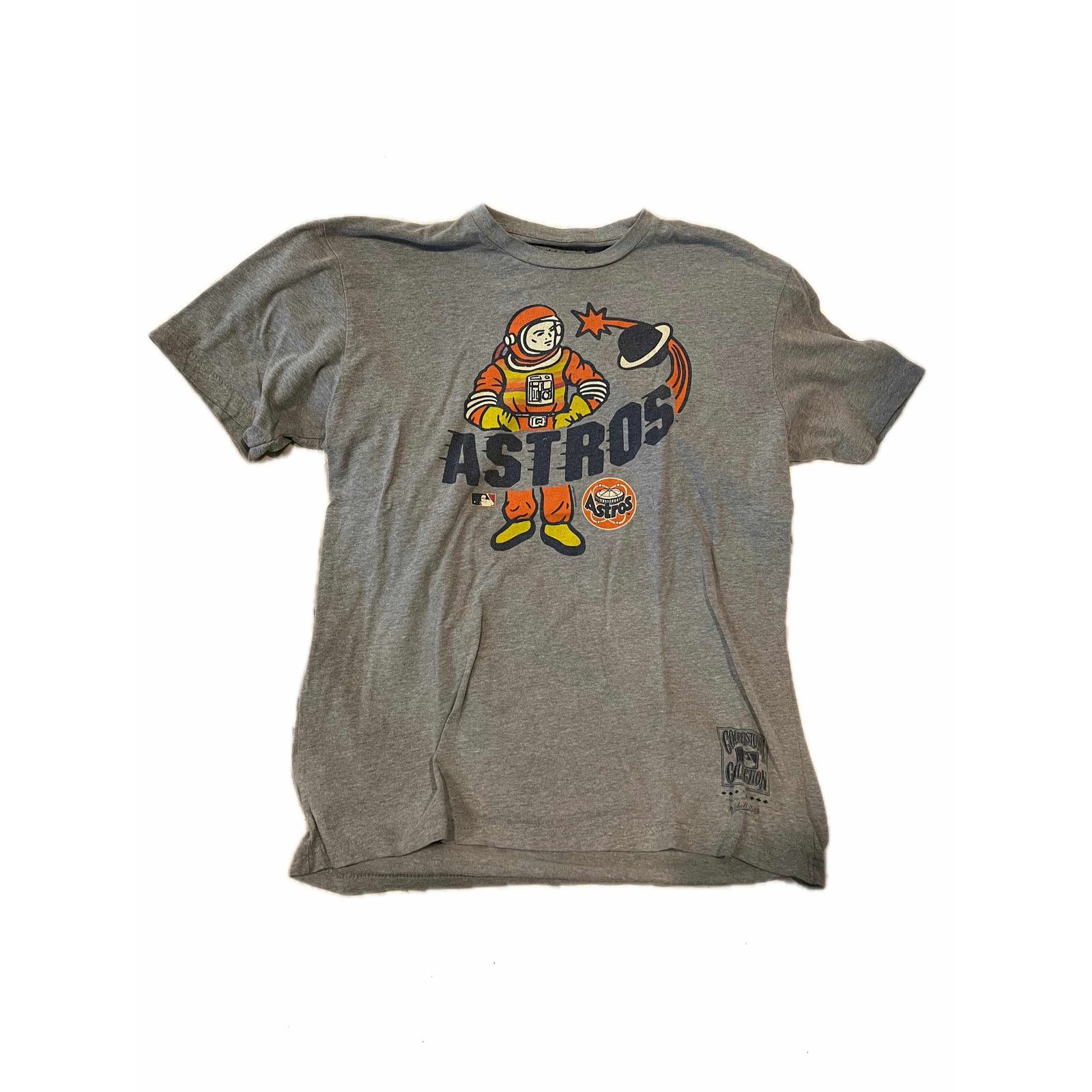 Mitchell & Ness Mitchell & Ness Nostalgia Houston Astros Gray T-Shirt Mens L Size US L / EU 52-54 / 3 - 1 Thumbnail