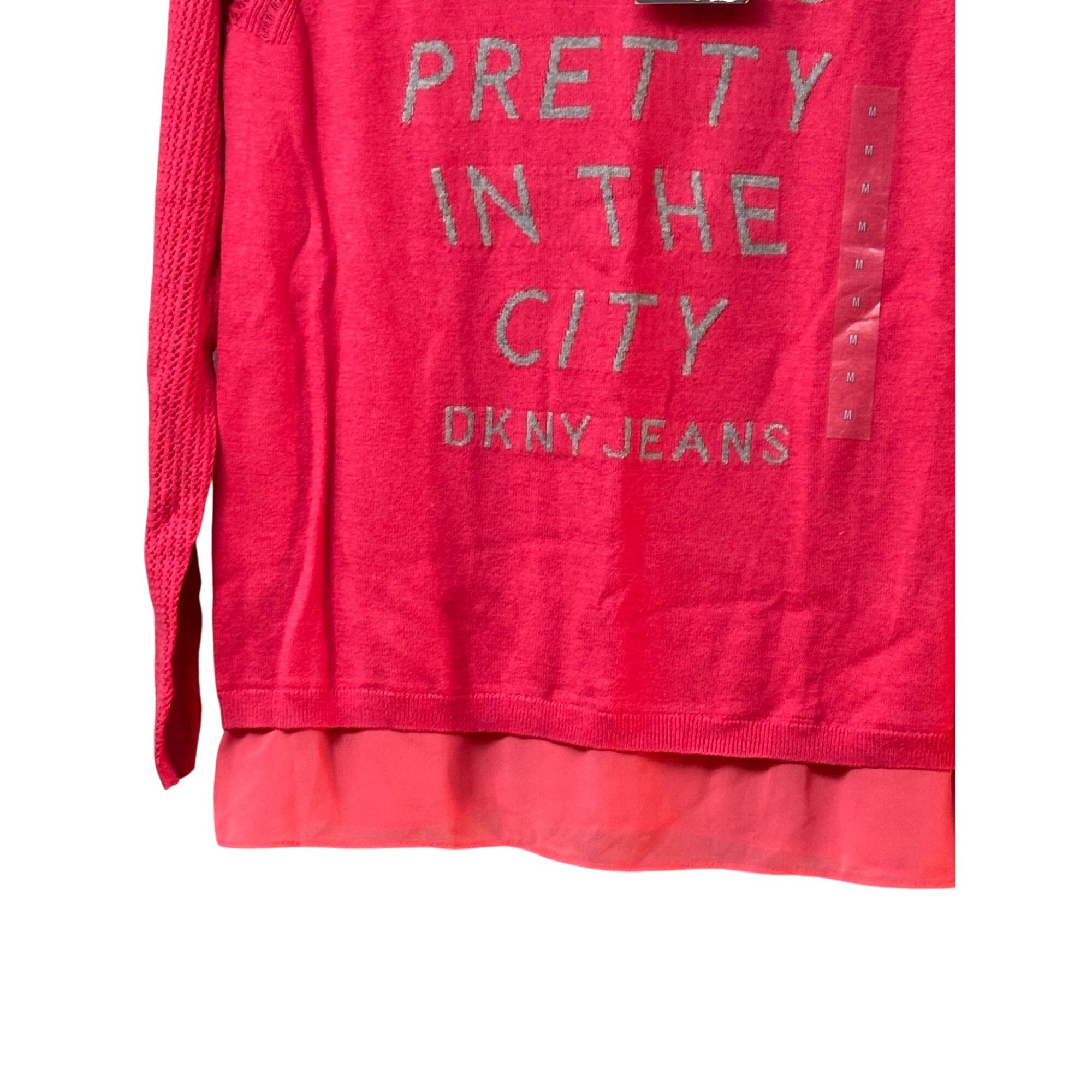 Other DKNY Jeans Junior’s “Sitting Pretty in the City” Sweater, Tu Size M / US 6-8 / IT 42-44 - 9 Thumbnail
