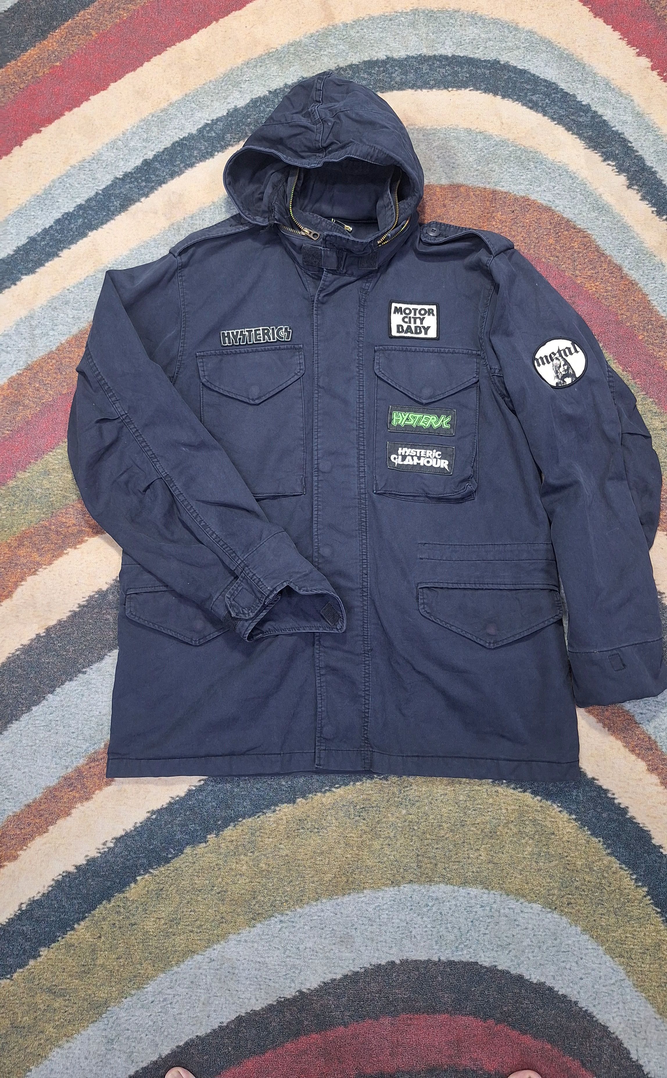 Hysteric Glamour × Japanese Brand Hysteric Glamour Jacket military jacket design Size US L / EU 52-54 / 3 - 1 Thumbnail