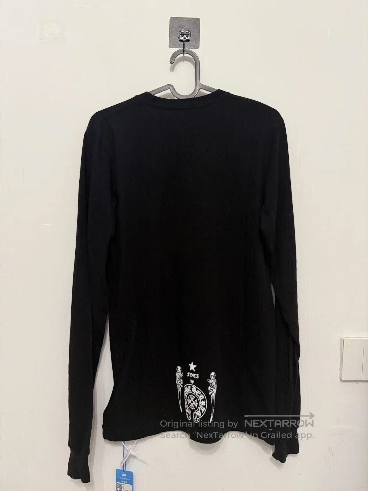 Chrome Hearts Chrome Hearts Foti Skull Horseshoe Print Tee. Size US M / EU 48-50 / 2 - 3 Thumbnail