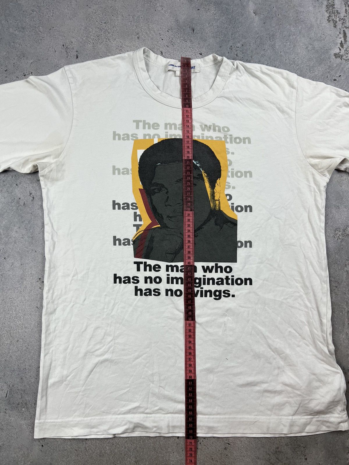 Comme des Garcons Comme des garcons Muhammad Ali t-shirt Size US XL / EU 56 / 4 - 12 Thumbnail