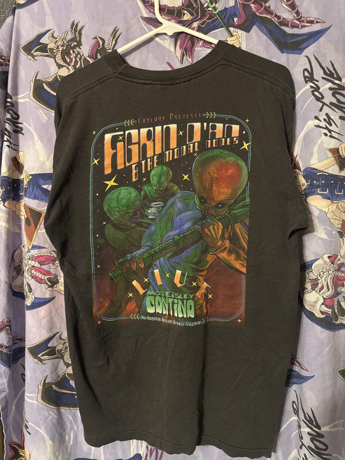 Star Wars × Vintage Vintage 90s Single Stitch Mos Eisley Cantina Band Tee Size US L / EU 52-54 / 3 - 1 Thumbnail