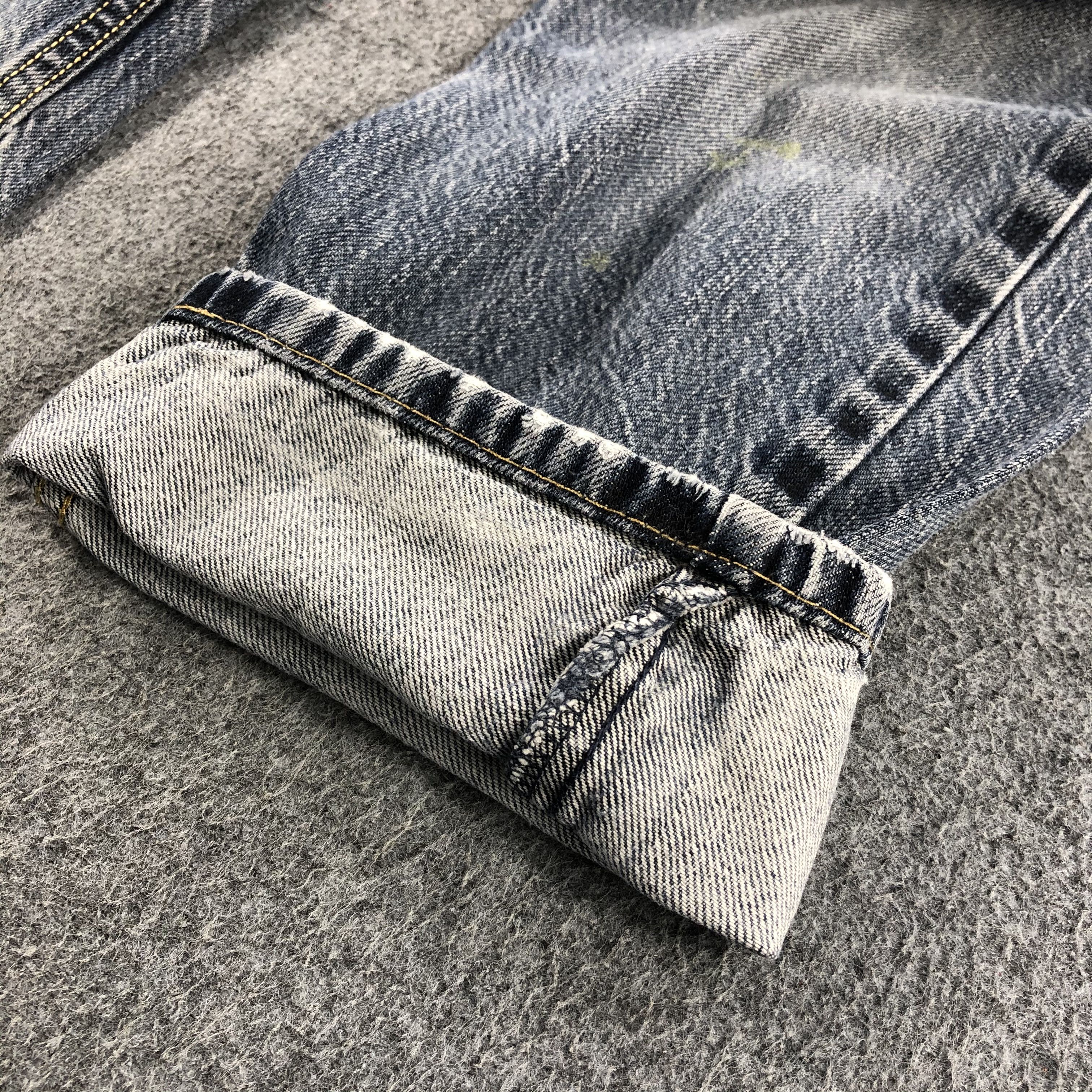Levi's Faded Vintage Levis 505 Jeans Stone Washed Denim-J961 Size US 29 - 6 Thumbnail