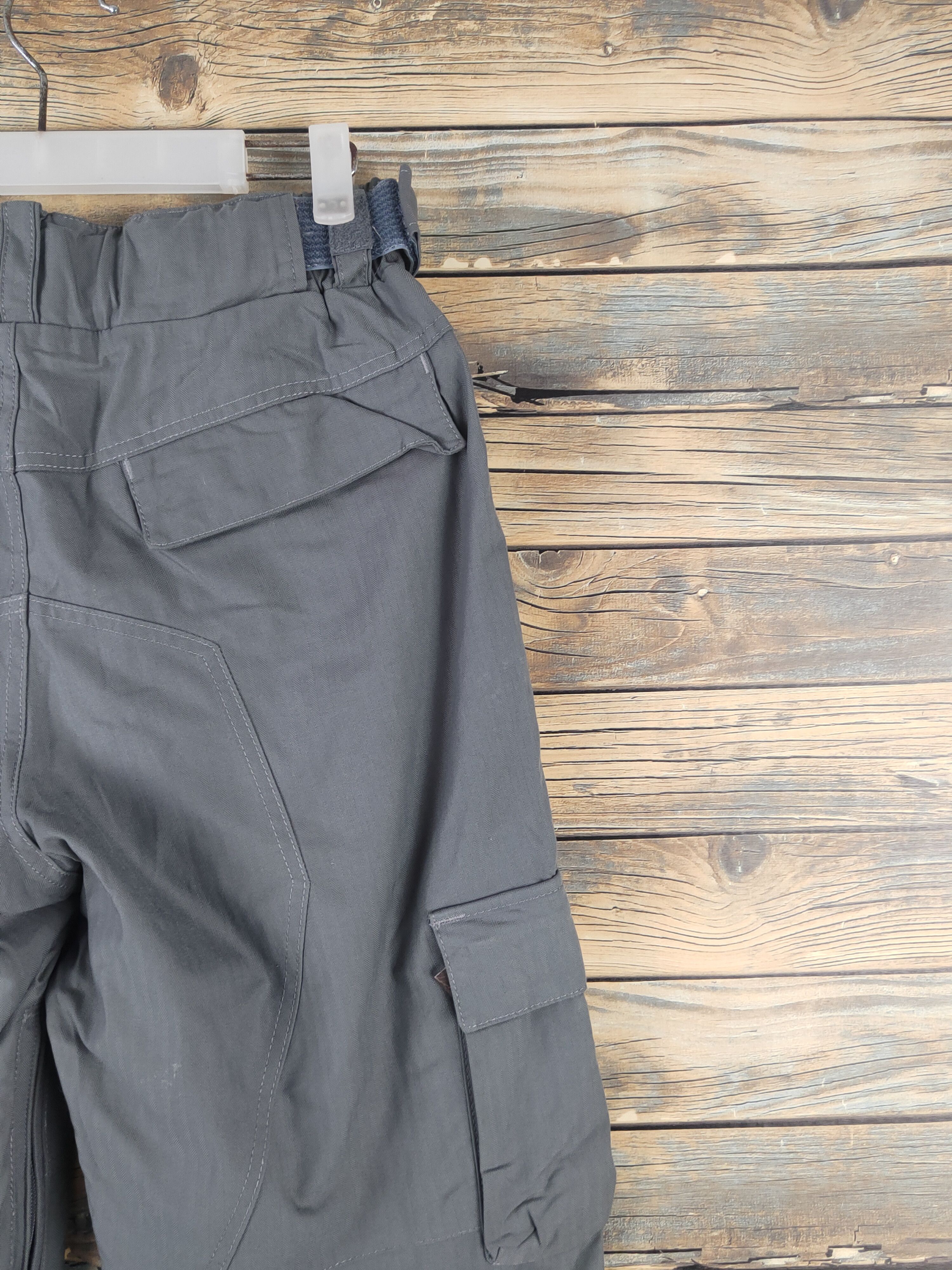 Japanese Brand DL Estiva Snowboarding Dark Gray Tactical Cargo Pants #1784 Size US 27 - 12 Thumbnail