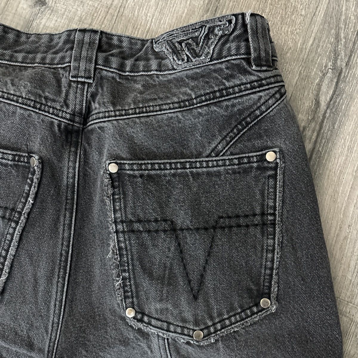 Trendt Vision Trendtvision Ash Black Denim Jeans Size US 32 / EU 48 - 3 Thumbnail