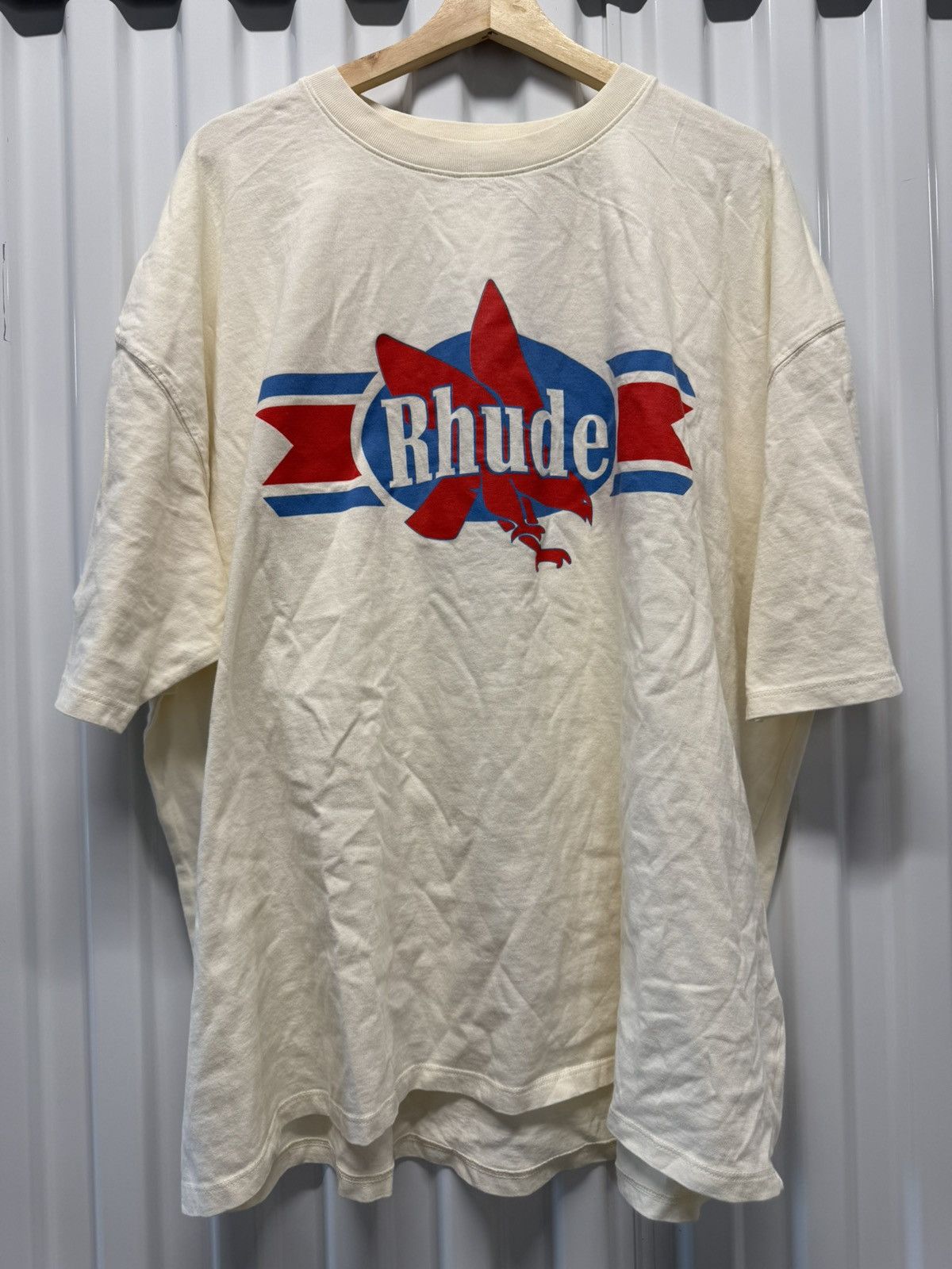 Rhude Rhude Chevron Eagle Tee Vintage XXL Size US XXL / EU 58 / 5 - 1 Thumbnail