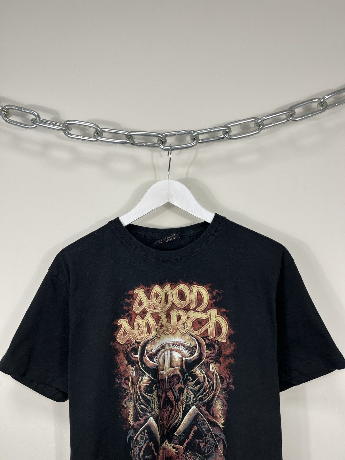 Band Tees Vintage Amon Amarth Big Logo Song Rock Band Tee Size US M / EU 48-50 / 2 - 4 Thumbnail