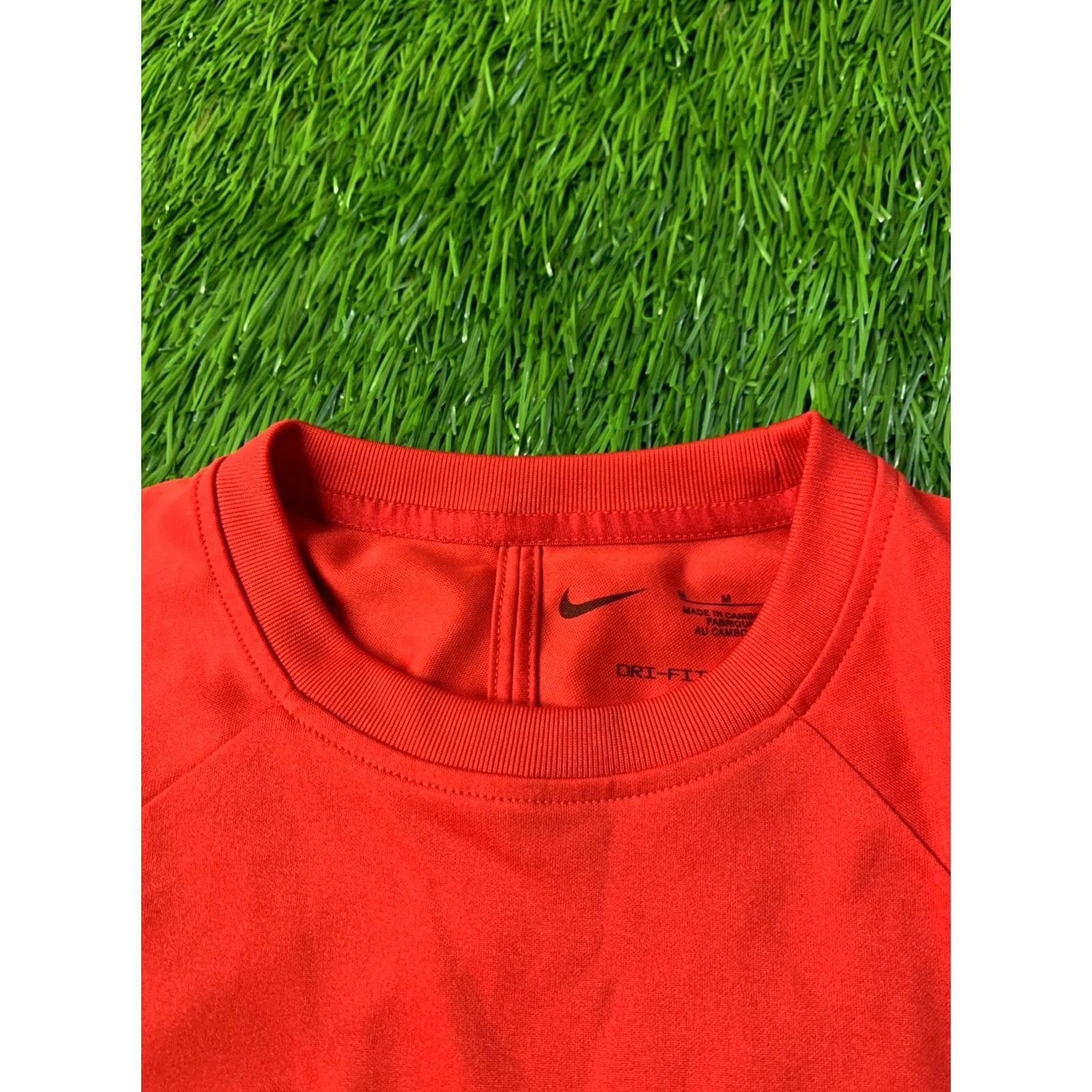 Nike Nike Academy Dri-Fit Men Football Shirt Jersey Tee Size M Medium Red and White Football Mens Shirt Size US M / EU 48-50 / 2 - 4 Thumbnail