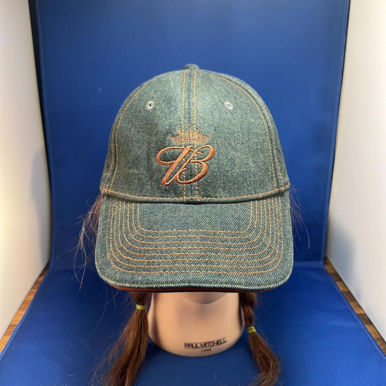 Budweiser Vintage y2k Stylish Denim Cap with Logo Size ONE SIZE - 1 Thumbnail