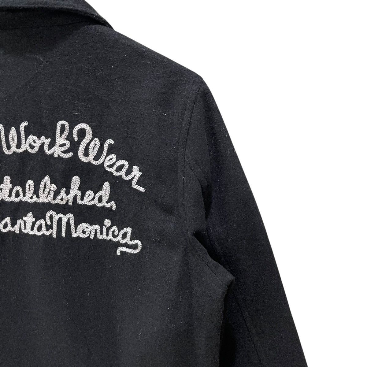 Japanese Brand Vintage Dad’s Workwear Motorcycle Riding Zipper Jacket Size US L / EU 52-54 / 3 - 3 Thumbnail