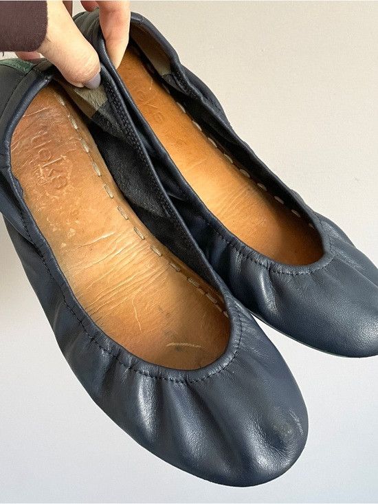 Other Tieks Navy Blue Leather Ballet Flats - 9 Size US 9 / IT 39 - 2 Thumbnail