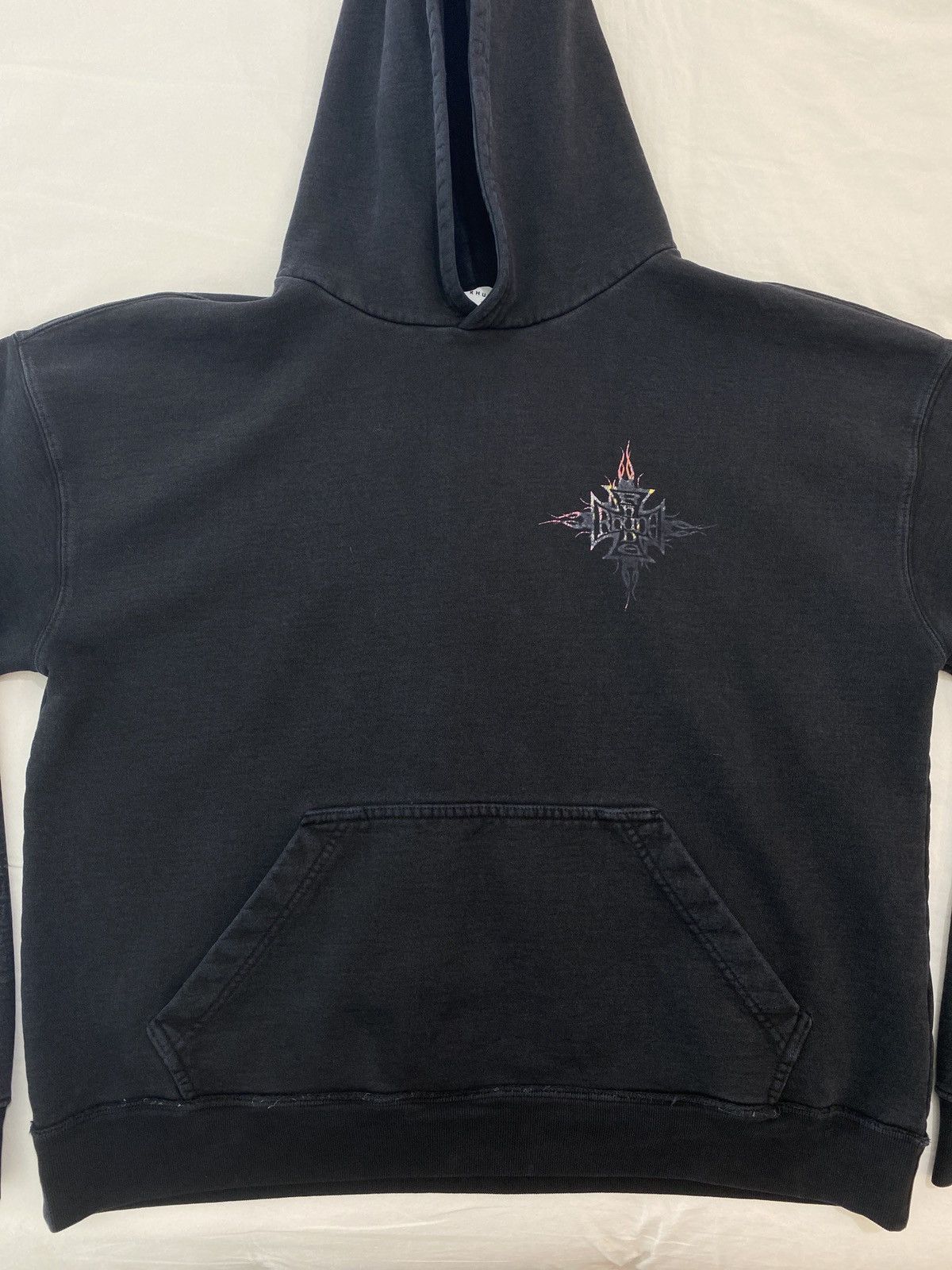 Rhude Rhude Neon Flame Hoodie Size US L / EU 52-54 / 3 - 4 Thumbnail
