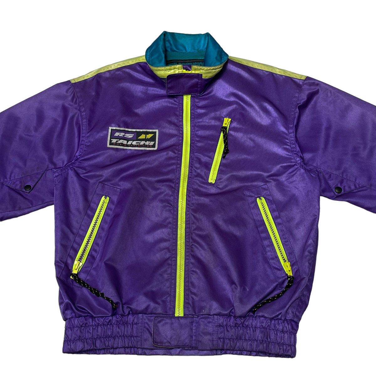 Japanese Brand × Vintage Vintage Brand Rs Taichi Bikers Jacket 1990s Size US L / EU 52-54 / 3 - 3 Thumbnail