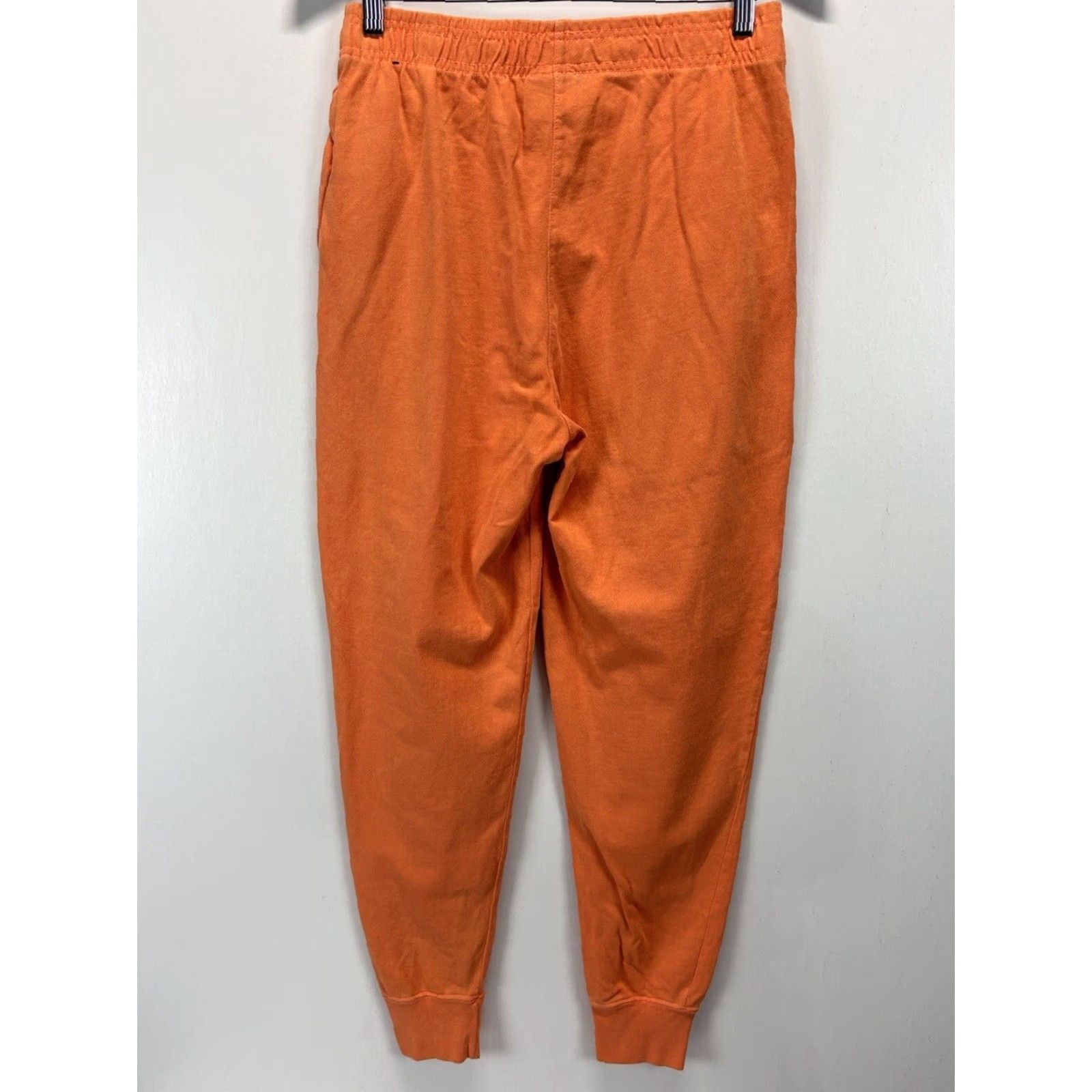 Nike VINTAGE Nike Retro Jogger Pants Women's Small Orange Cotton Size 28" / US 6 / IT 42 - 3 Thumbnail
