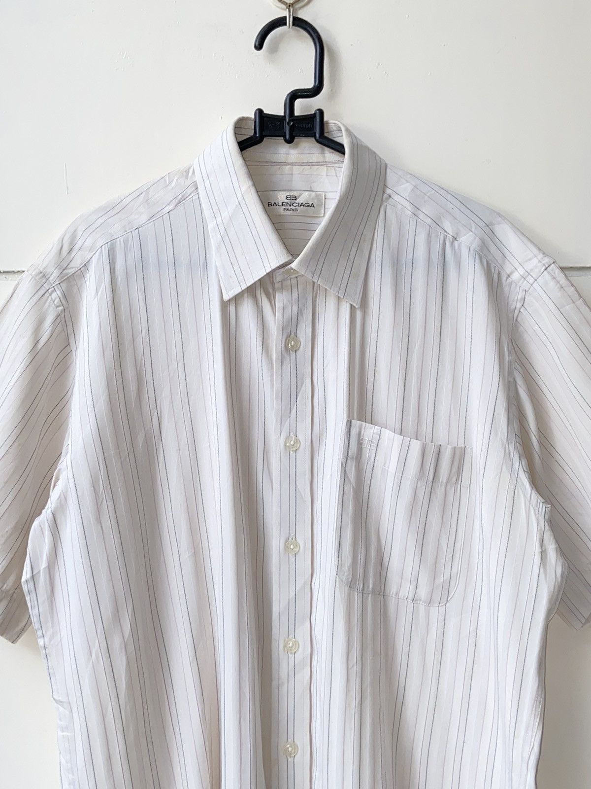 Balenciaga BALENCIAGA Striped Shirt Size US S / EU 44-46 / 1 - 11 Thumbnail