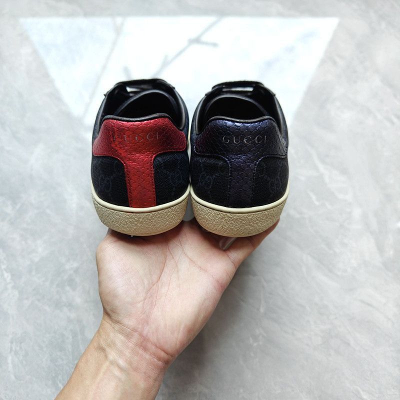 Gucci Ace Canvas Low-Top Sneakers for Men -