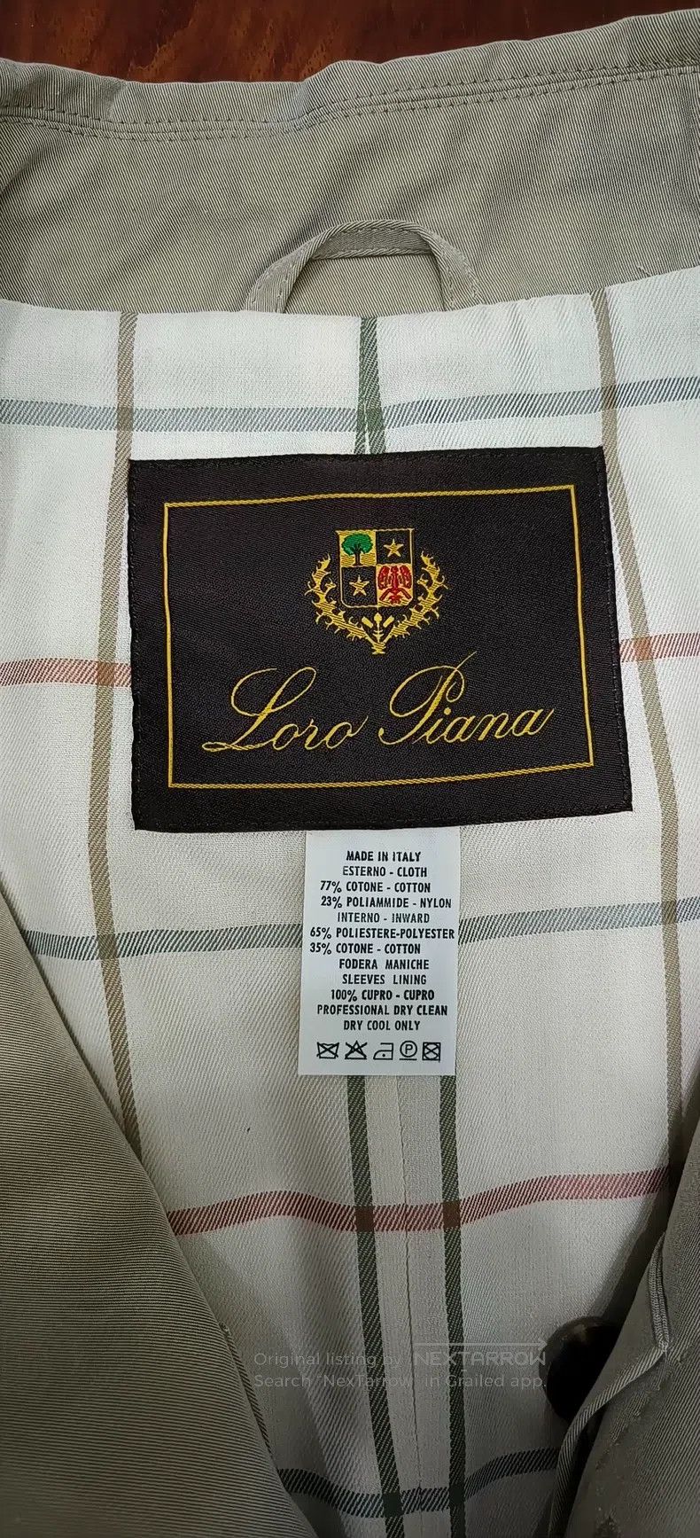 Loro Piana LORO PIANA Size 52 trench coat Size US L / EU 52-54 / 3 - 3 Thumbnail