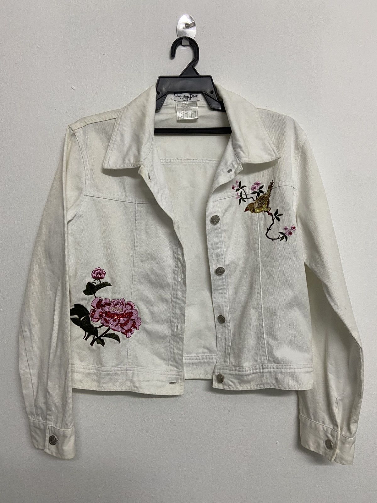 Dior Vintage Christian Dior denim Jacket Size US S / EU 44-46 / 1 - 10 Thumbnail