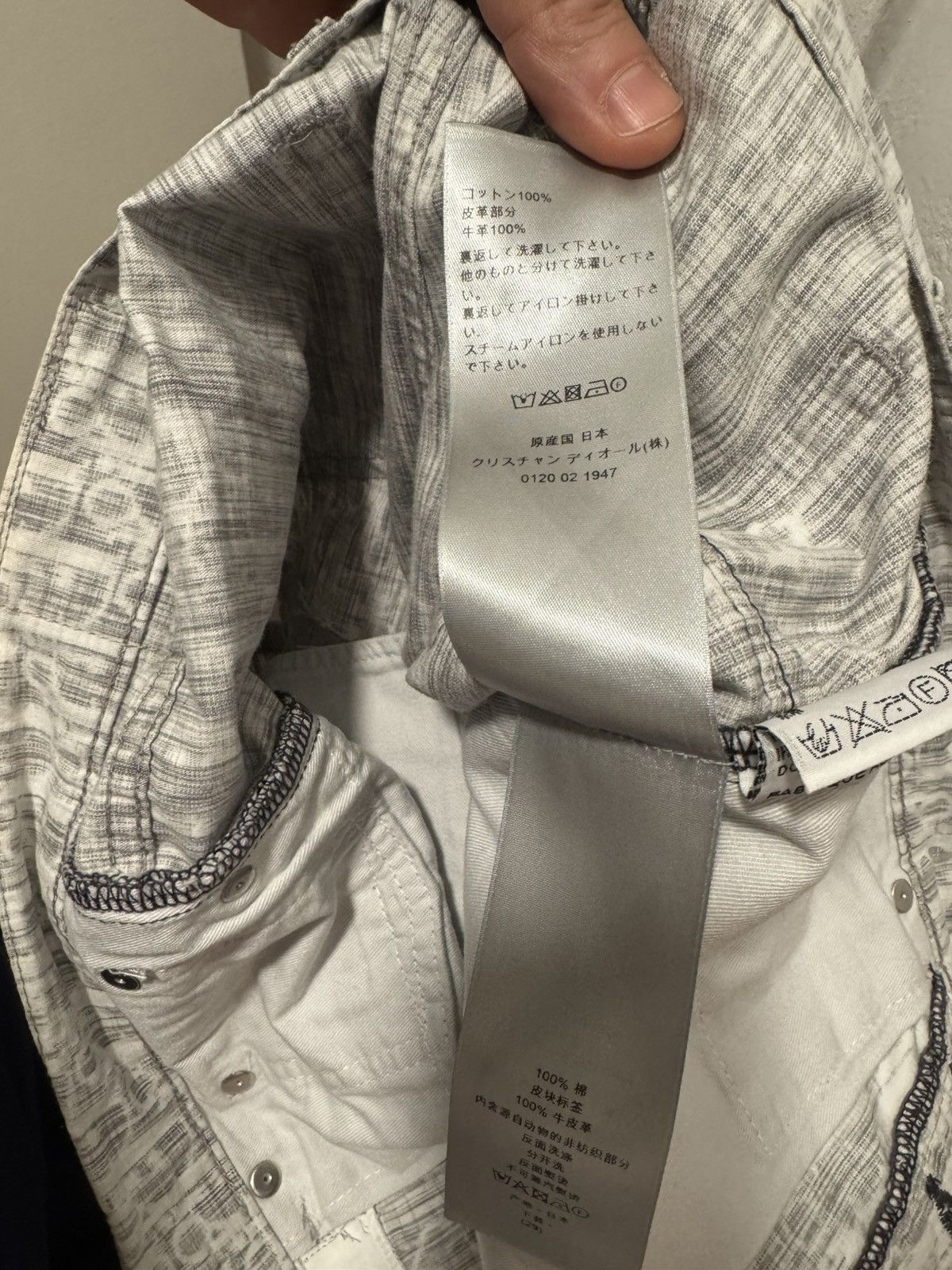 Dior Dior oblique pants Size US 29 - 14 Thumbnail