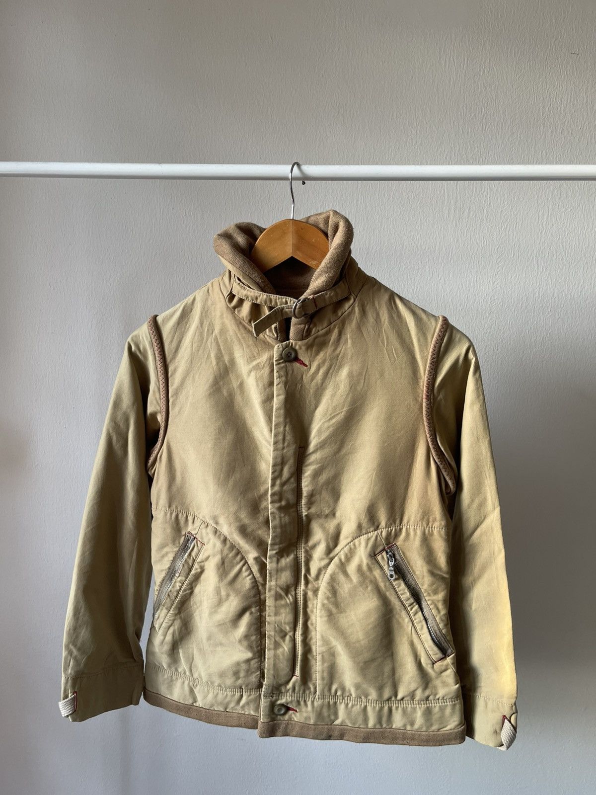 Designer × Marithe + Francois Girbaud 2000s Marithe Francois Girbaud Zip Jacket Size US XS / EU 42 / 0 - 2 Thumbnail