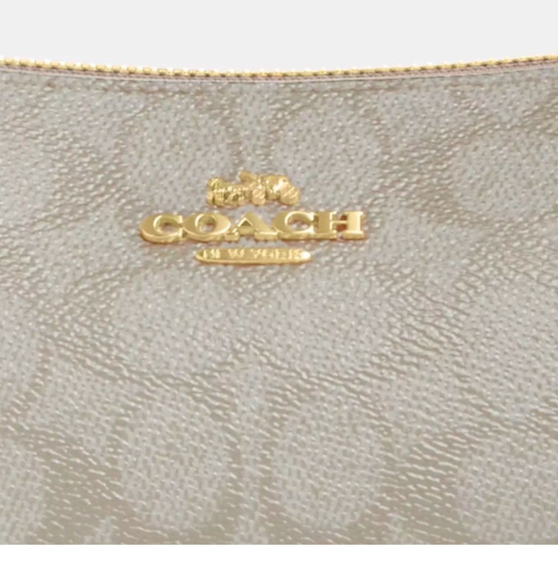 Coach NWT COACH Charlotte Leather/Canvas Shoulder Bag Size ONE SIZE - 6 Thumbnail