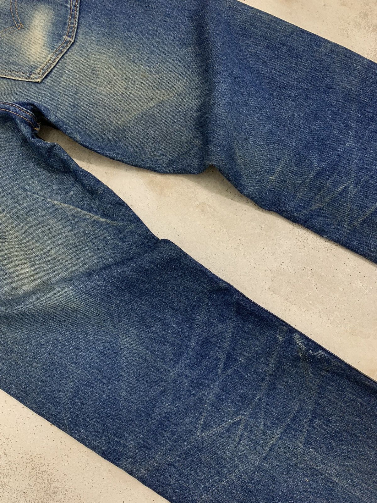 Vintage Levis 607 Orange Tab Mud Wash Distressed (AE10)