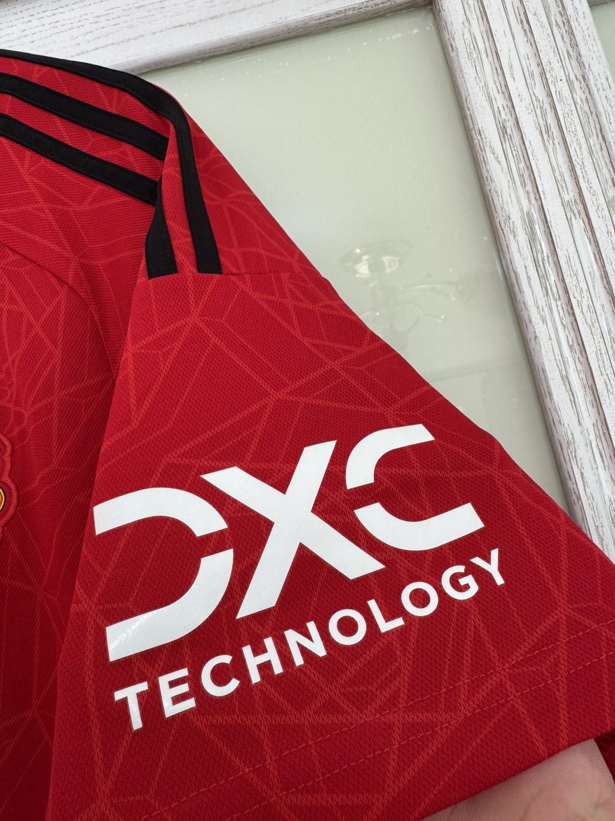 Adidas Manchester United 2023-2024 Home Soccer Jersey Football Kit Size US XL / EU 56 / 4 - 8 Thumbnail