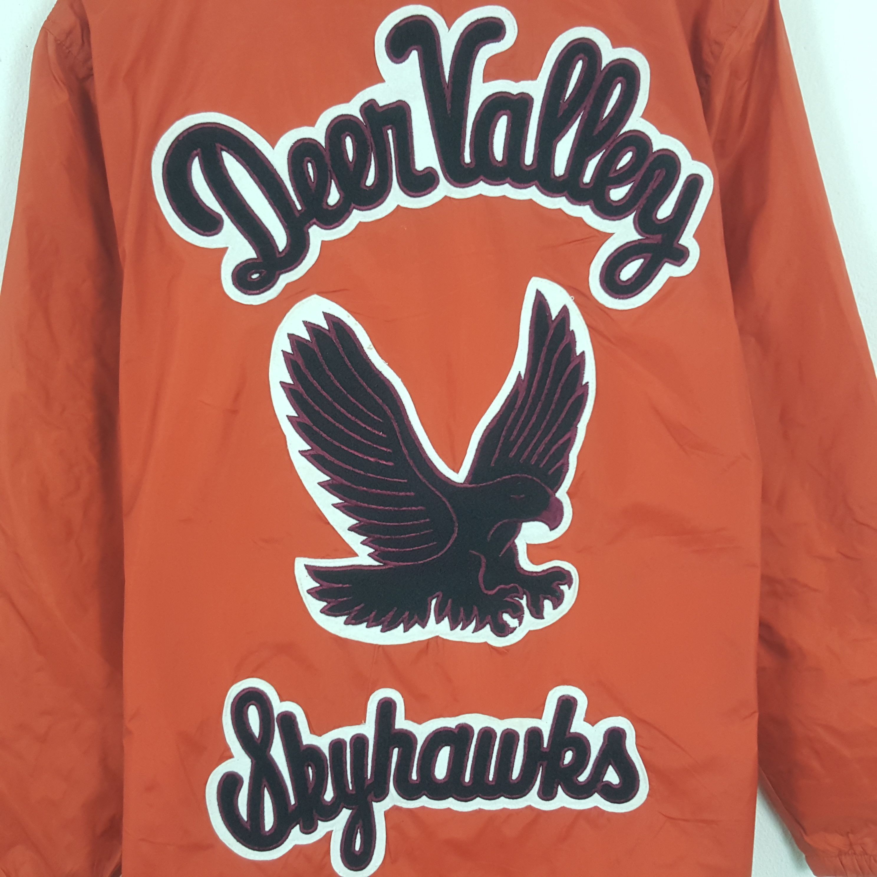 Japanese Brand × Vintage Vintage Deen Valley Skyhawks Varsity Windbreaker Jacket Size US M / EU 48-50 / 2 - 2 Thumbnail