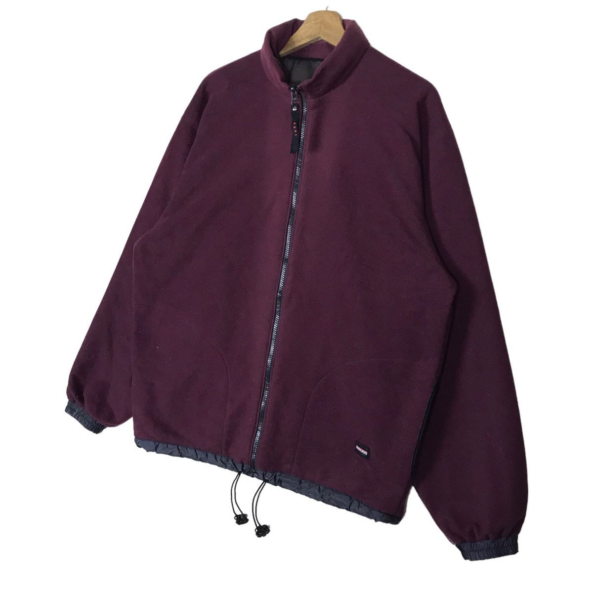 Vintage Vintage Thomas Burberry Reversible Fleece Jacket Size US L / EU 52-54 / 3 - 6 Thumbnail