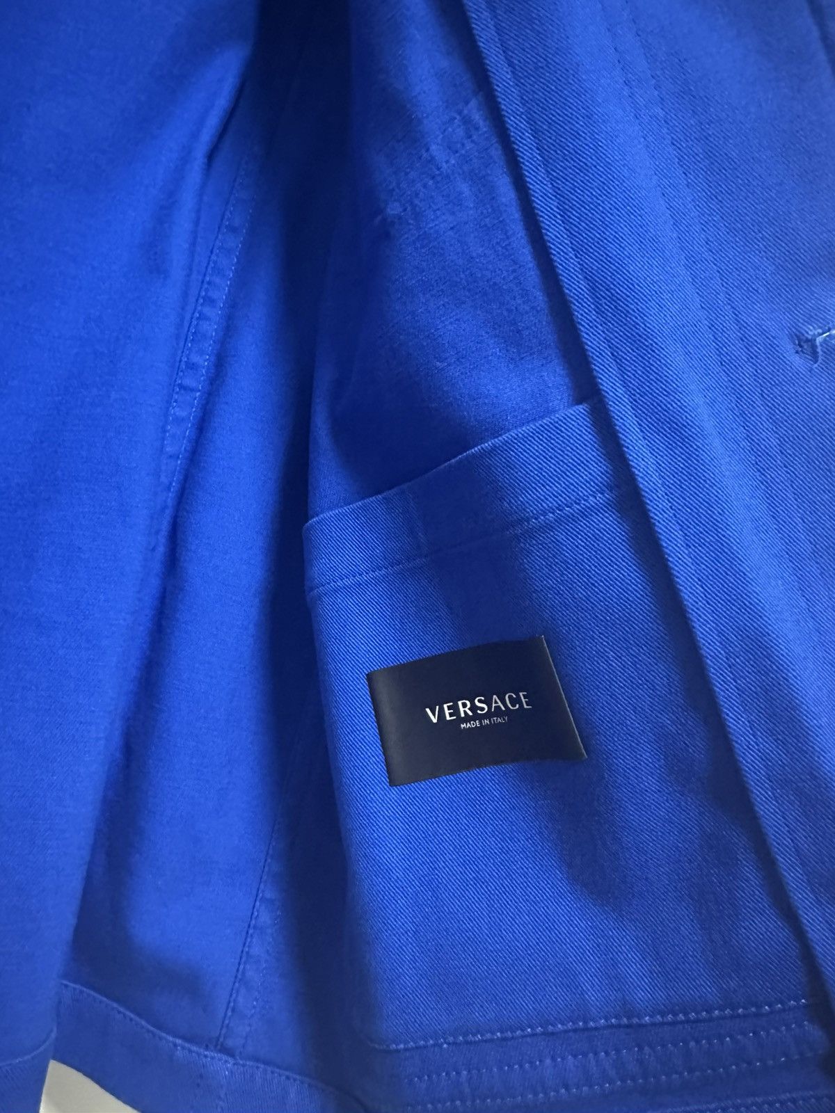 Versace Versace Blue Workwear Suit Size 46R - 4 Thumbnail