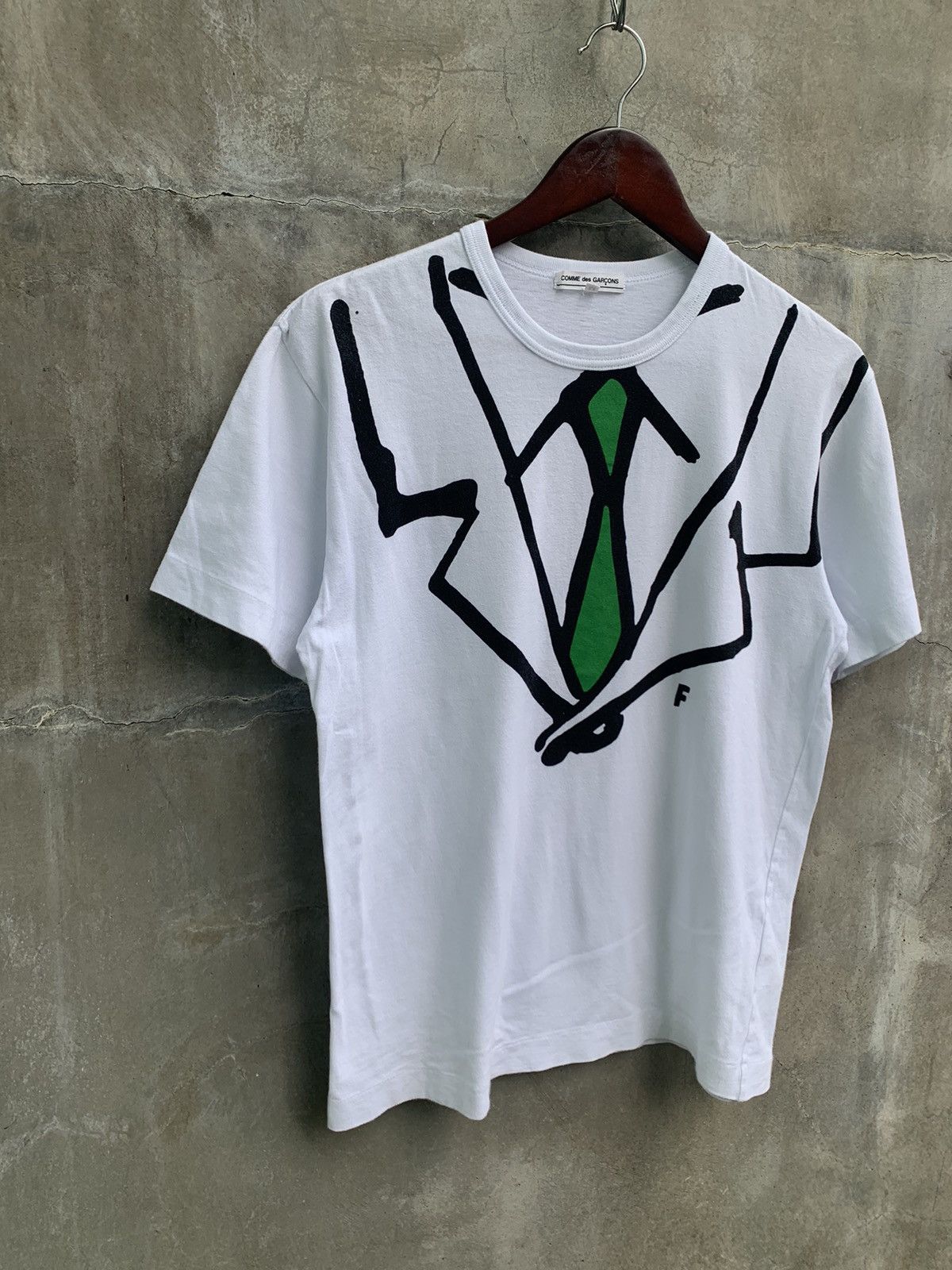 Comme des Garcons AW08 “Neck Tie” Tee Size US M / EU 48-50 / 2 - 2 Thumbnail