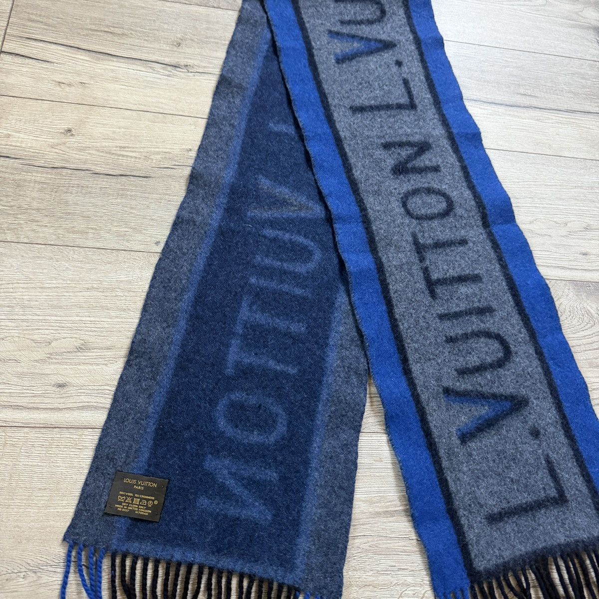 Louis Vuitton Louis Vuitton wool scarf Big Logo Size ONE SIZE - 3 Thumbnail