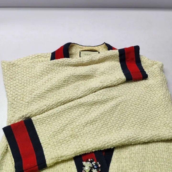 Gucci Gucci Color-Block Tweed Jacket for Women-2507 Size XS / US 0-2 / IT 36-38 - 1 Thumbnail
