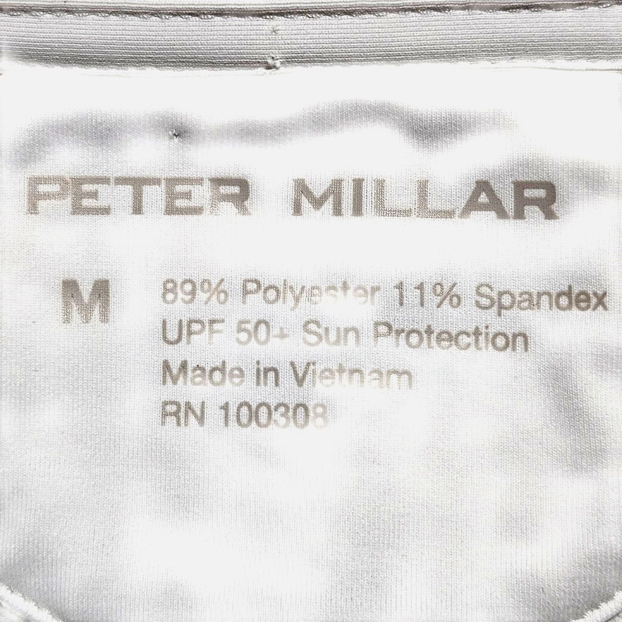 Peter Millar Peter Millar Women Fairfield Raglan Sleeve 3/4 Zip UPF White Size M / US 6-8 / IT 42-44 - 3 Thumbnail