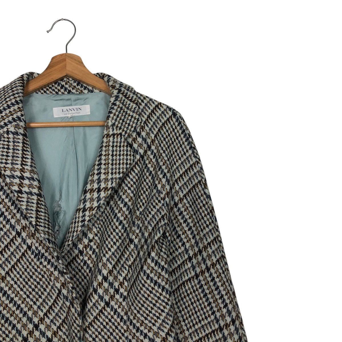 Lanvin 📌Vintage Wool Jacket Herringbone Lanvin La Collection Size US M / EU 48-50 / 2 - 8 Thumbnail