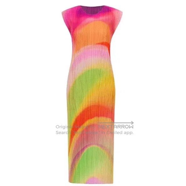 Issey Miyake Issey Miyake Pink Dress Size L / US 10 / IT 46 - 3 Thumbnail