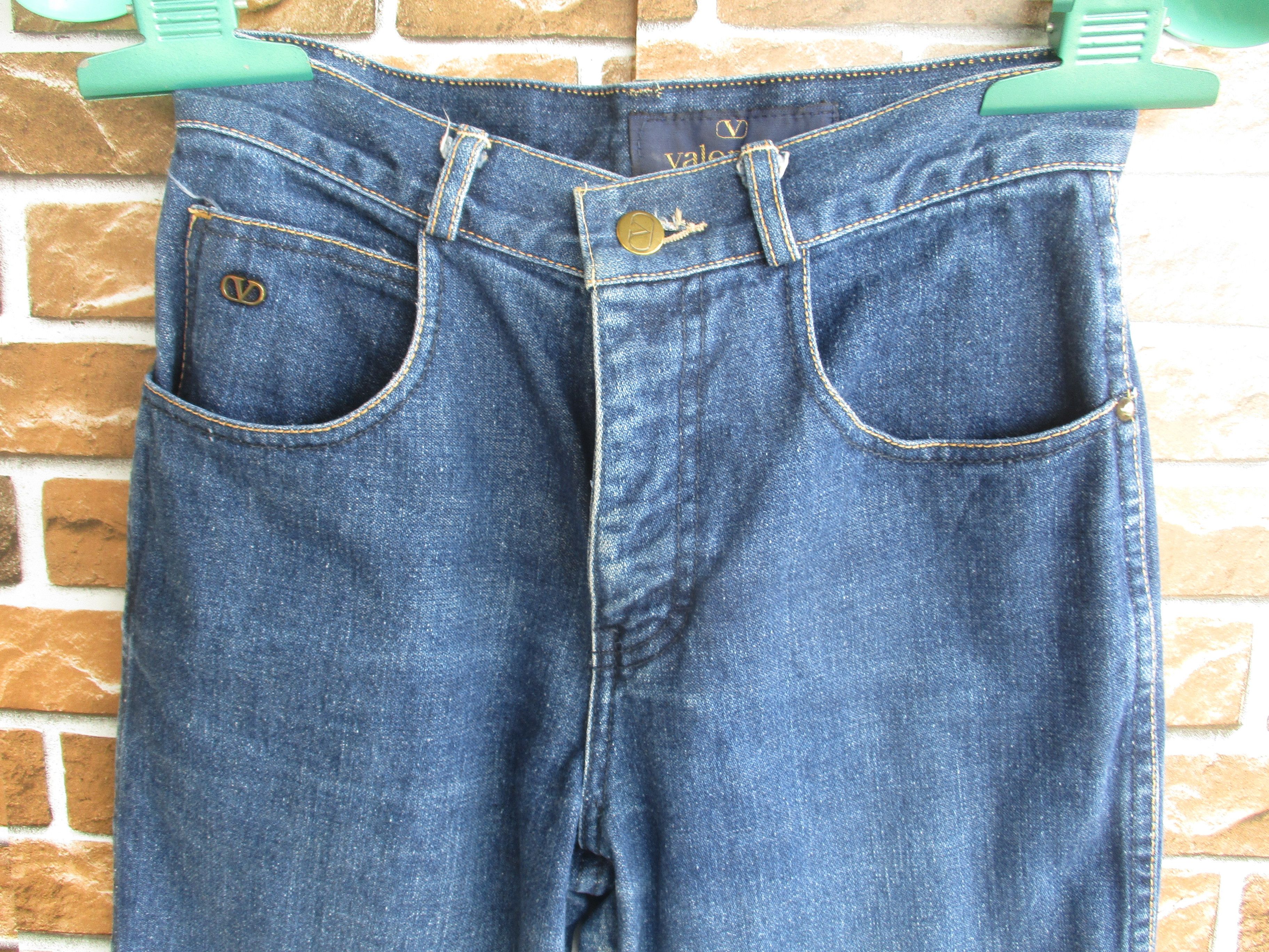 Valentino × Vintage Valentino Garavani Viva Size 6 Jeans Talon Zipper W25 L27.5 Size 28" / US 6 / IT 42 - 3 Thumbnail