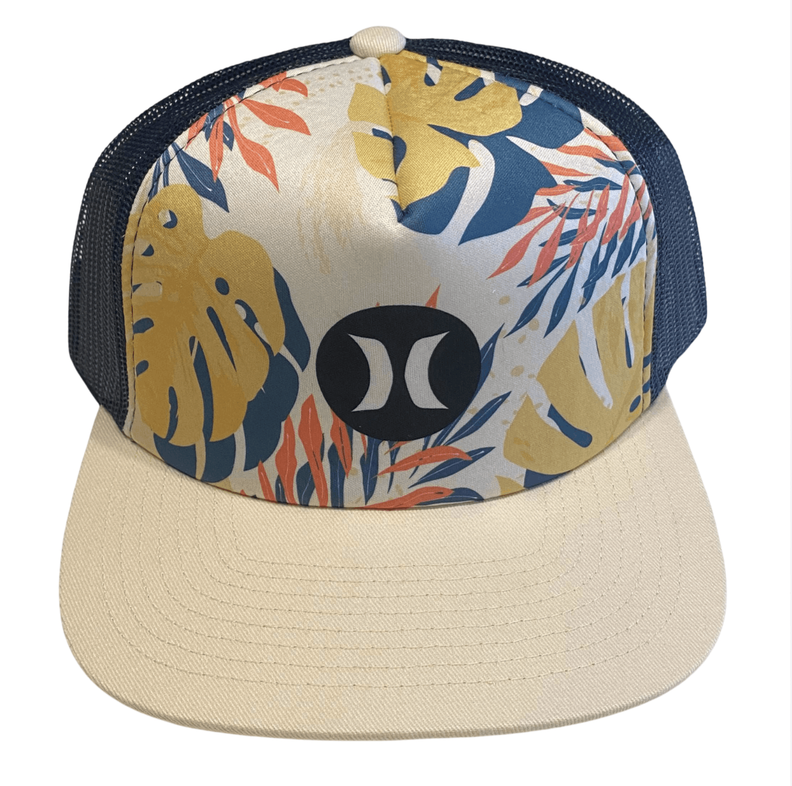 Hurley Hurley Floral Pattern Balboa Snapback Trucker Hat - NWT Size ONE SIZE - 2 Thumbnail