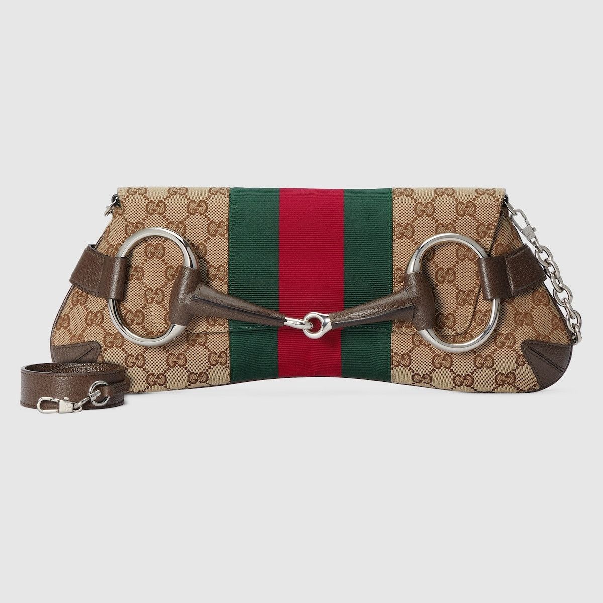 Gucci o1s1wg110125 Size: OS / Horsebit Chain Medium Shoulder Bag Size ONE SIZE - 11 Thumbnail