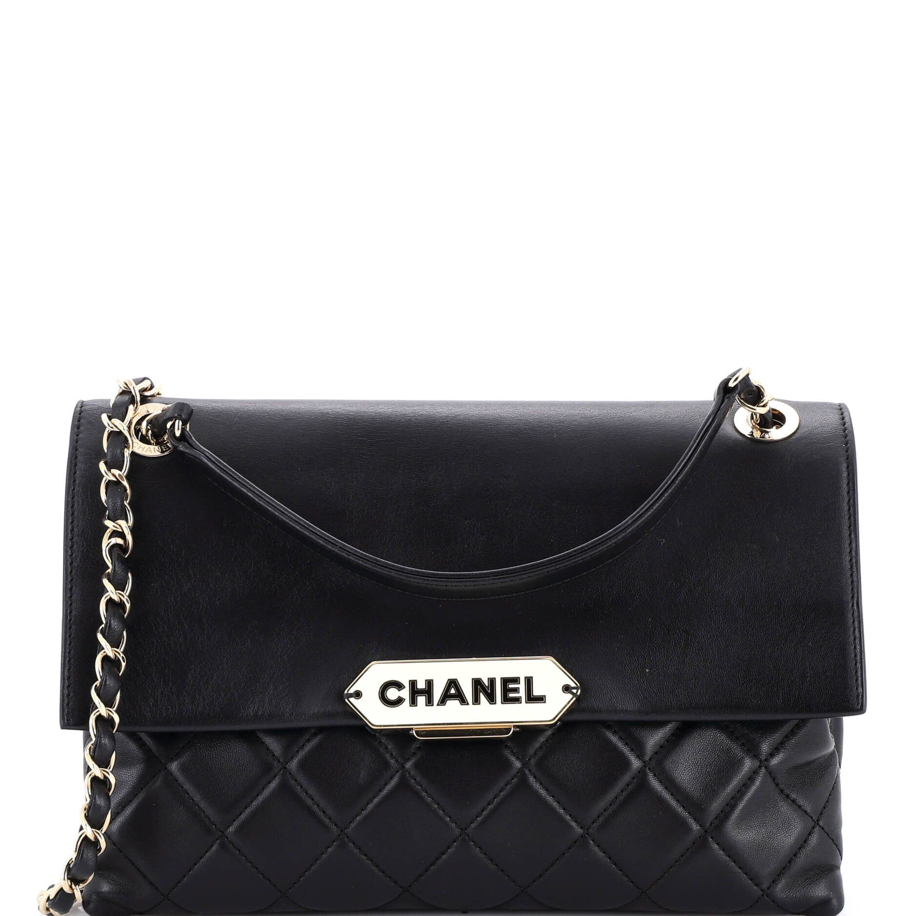 Chanel Retro Label Flap Bag Size ONE SIZE - 1 Thumbnail