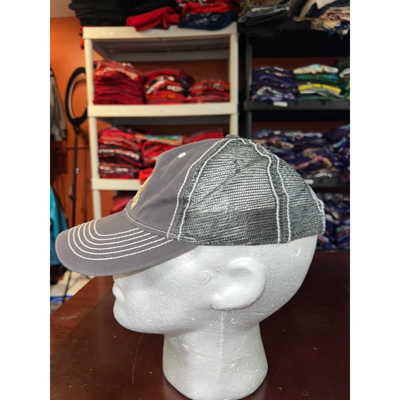 Vintage Legends Hat Cap Gray Headwear OS Size ONE SIZE - 3 Thumbnail