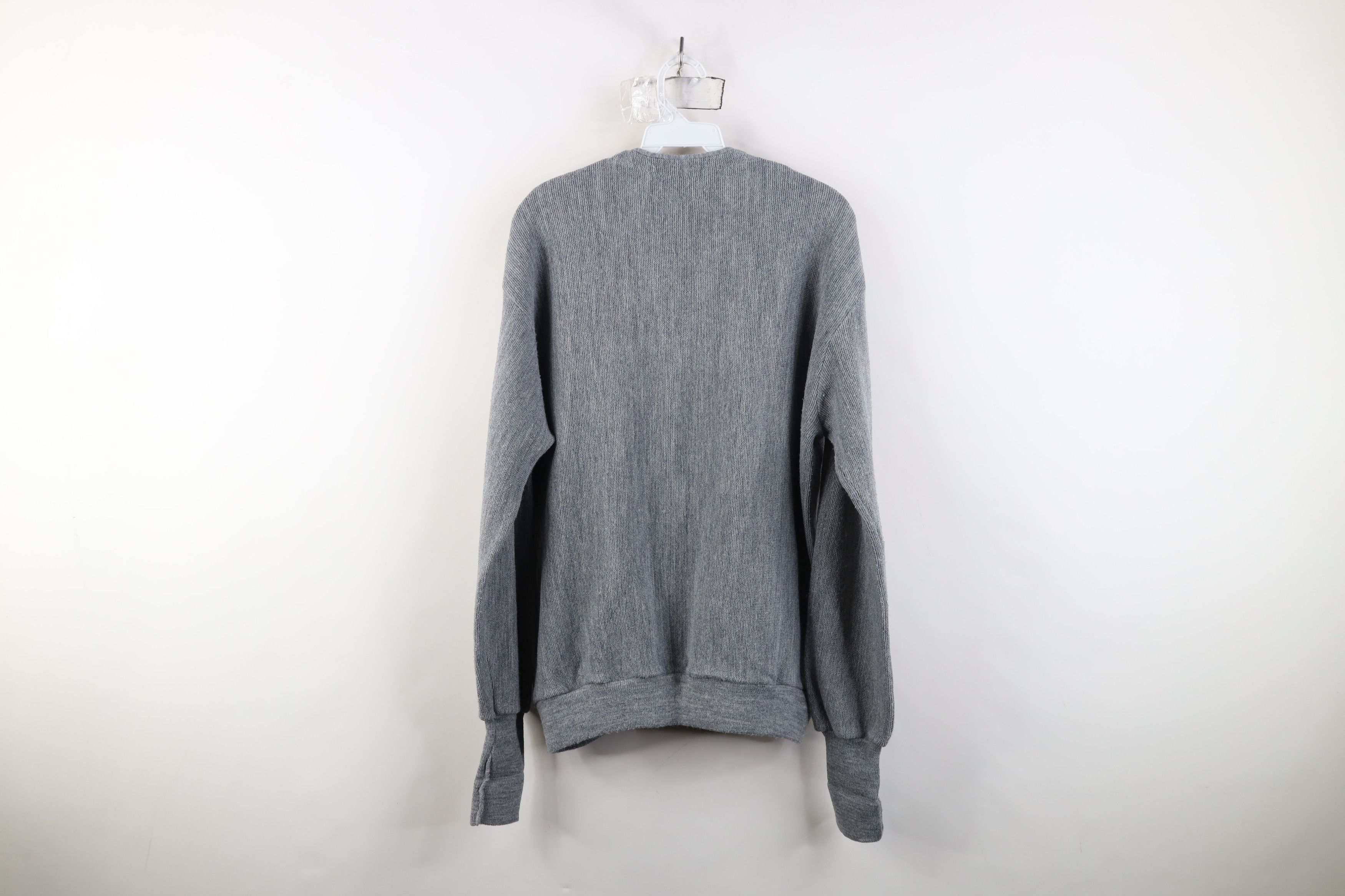 Vintage Vintage 70s Streetwear Knit Kurt Cobain Cardigan Sweater USA Size US L / EU 52-54 / 3 - 7 Thumbnail