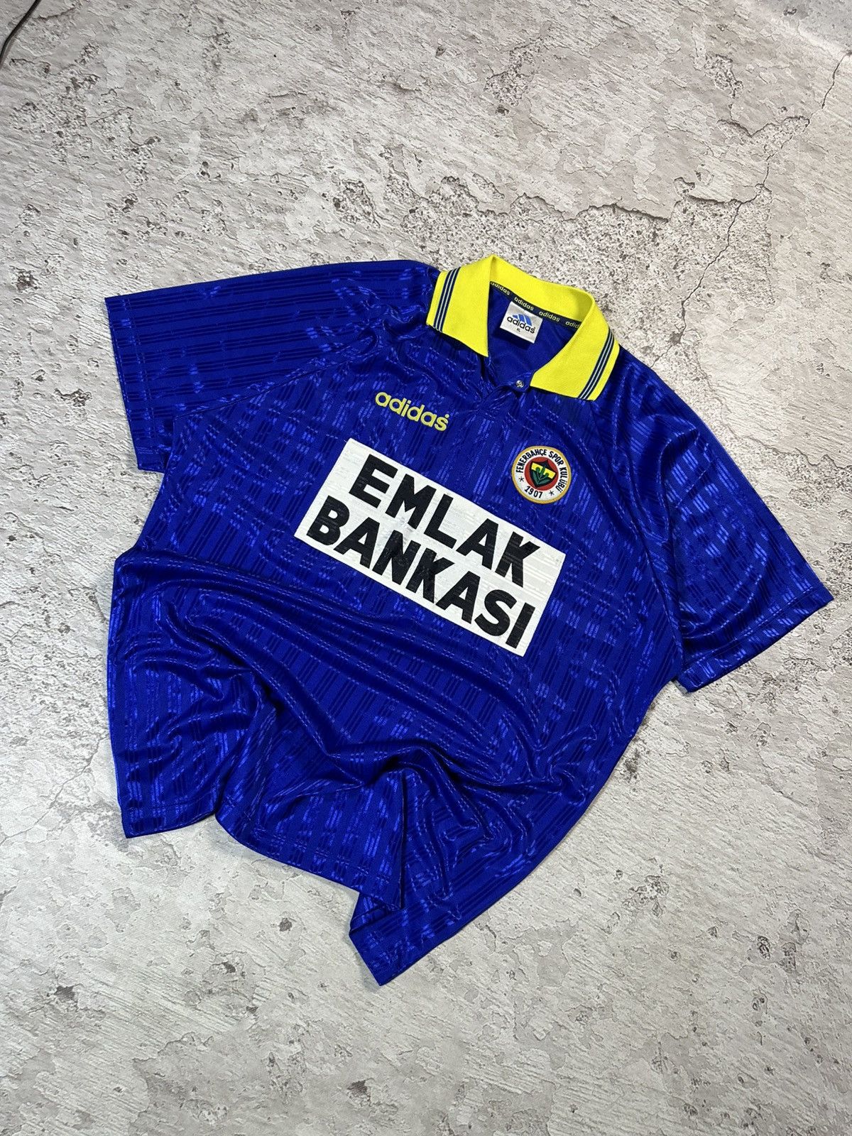 Adidas 1996-97 Fenerbahce Match Issue Third Shirt xl Adidas Size US XL / EU 56 / 4 - 1 Thumbnail