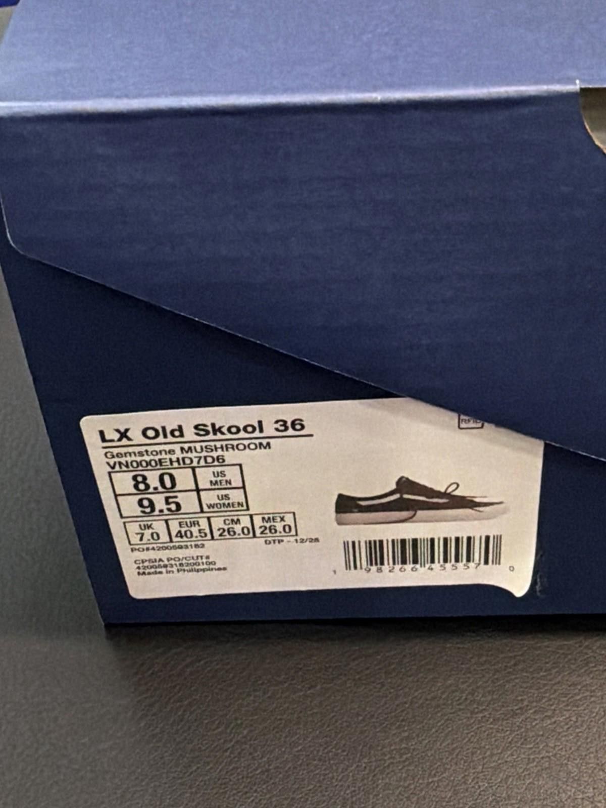 Vans Size 8 - Vans LX Old Skool 36 Gemstone Mushroom Mocha Size US 8 / EU 41 - 11 Thumbnail